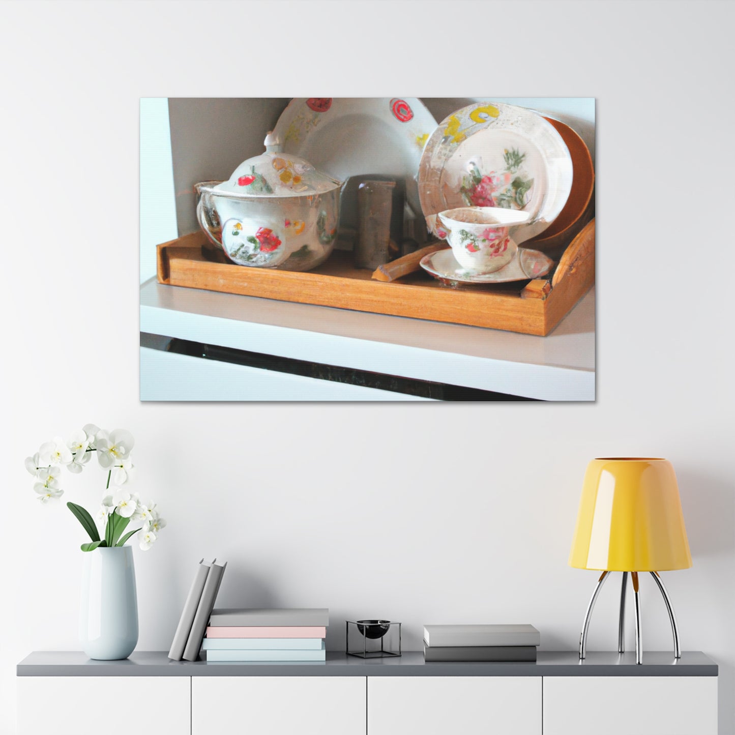 Lady Chiaraluna da Saluzzo -Canvas