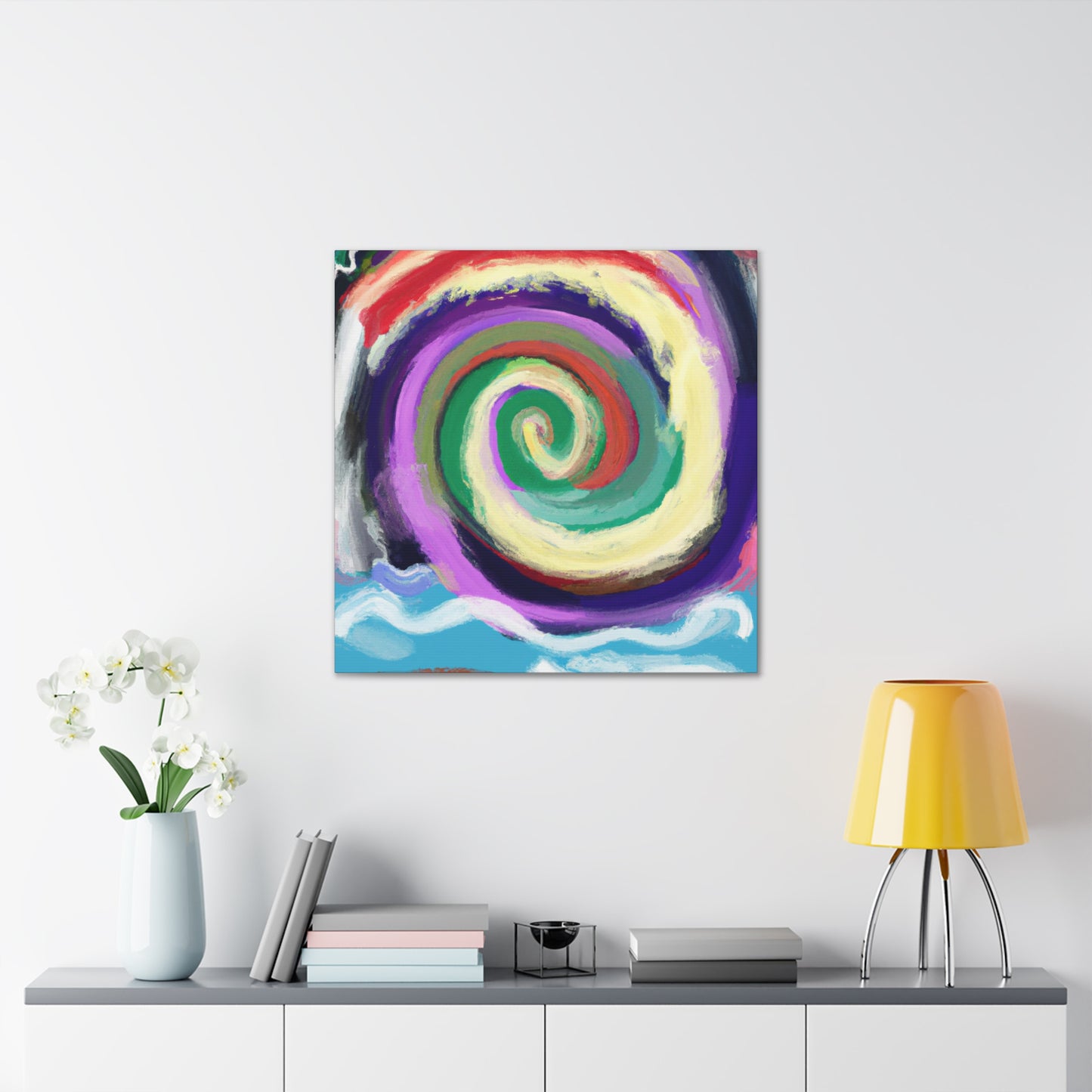 Olive Monet -Canvas