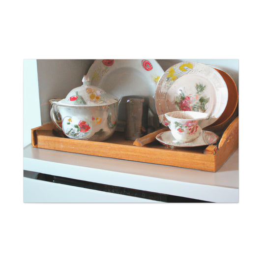 Lady Chiaraluna da Saluzzo -Canvas