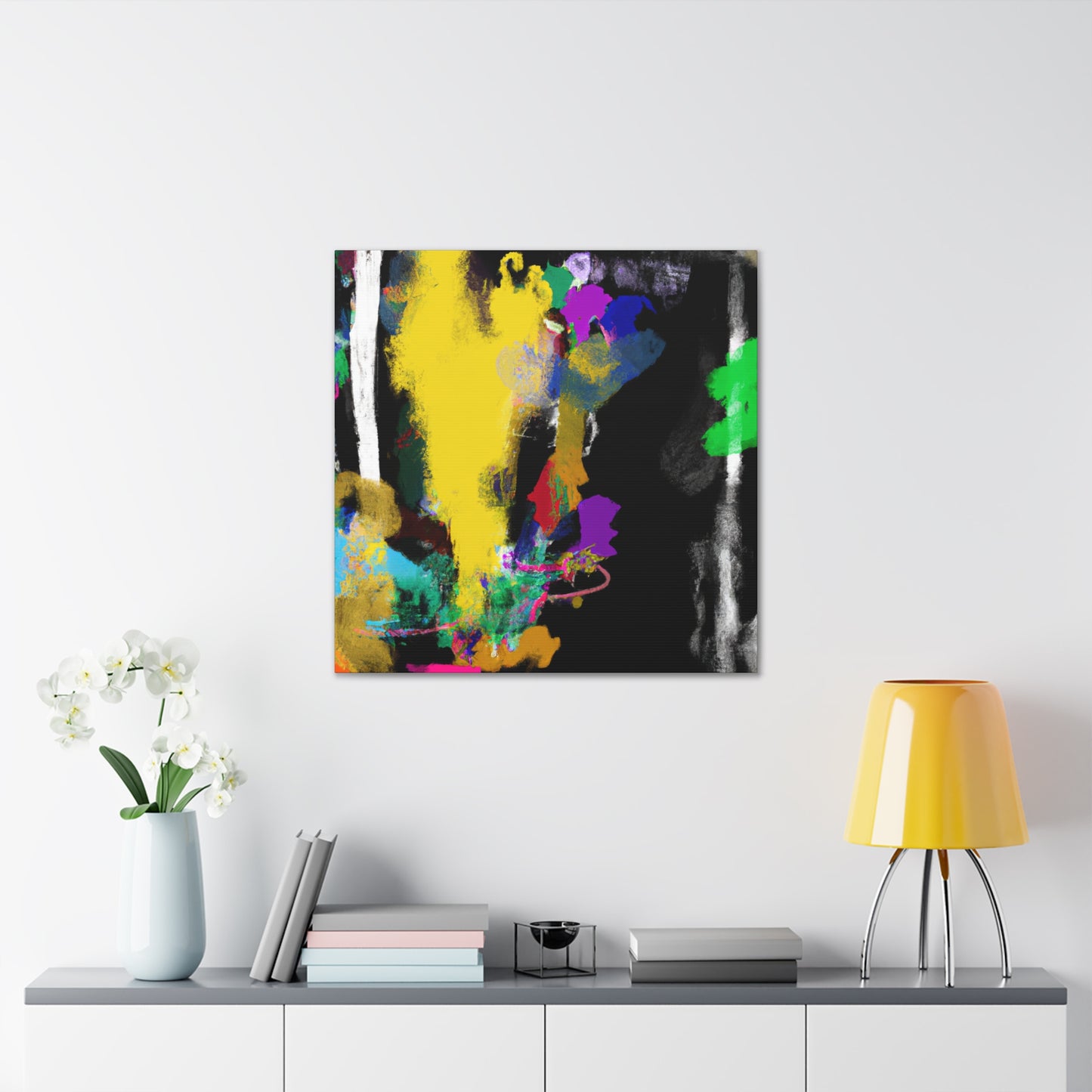 Gustavo the Fabled Painter -Canvas