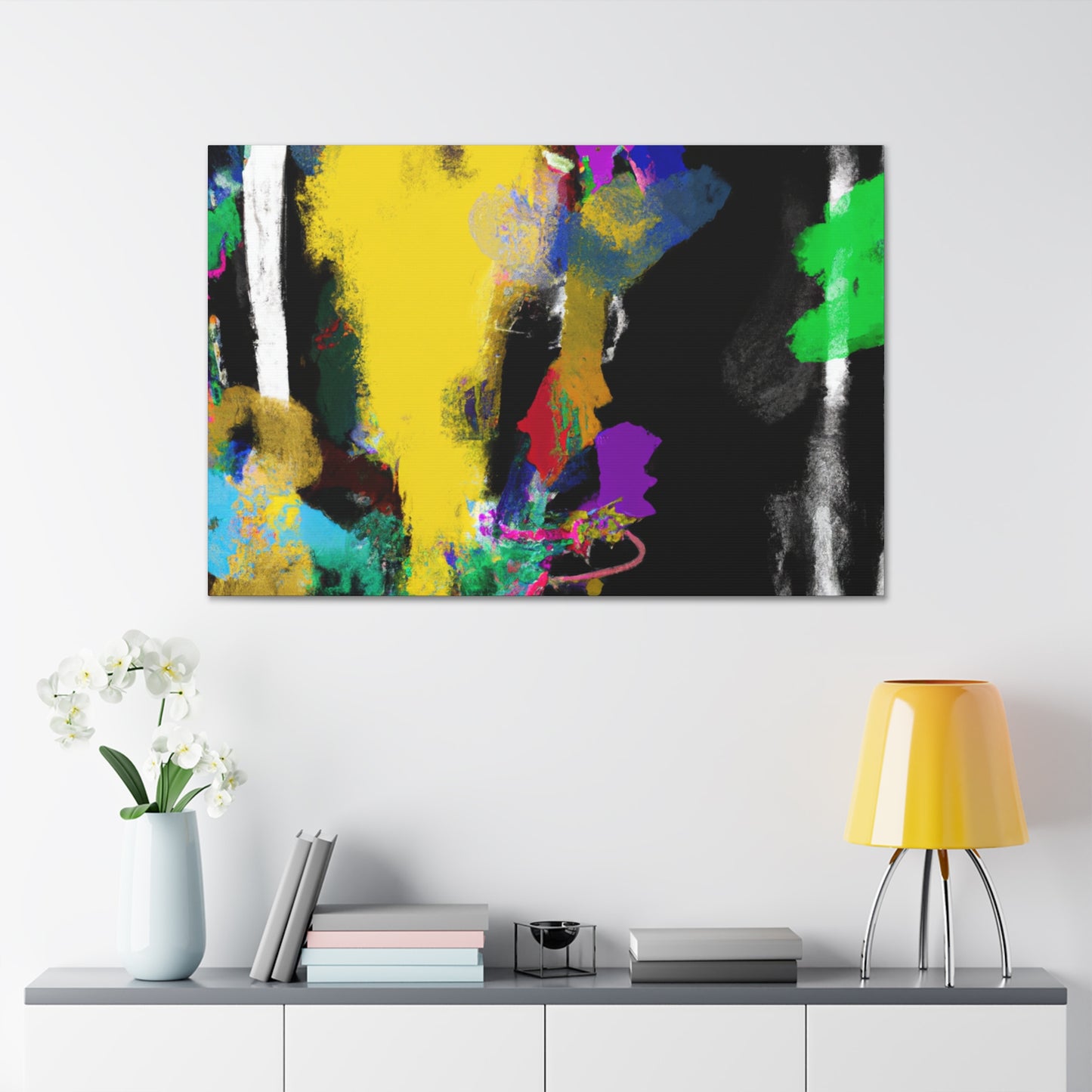 Gustavo the Fabled Painter -Canvas