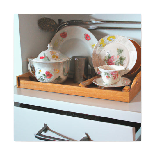 Lady Chiaraluna da Saluzzo -Canvas