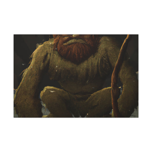 Finn the Wild Wanderer. -Canvas